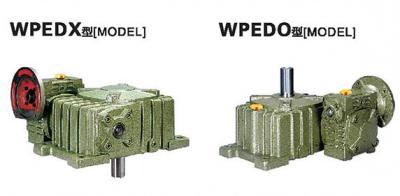 WPEDX與WPEDO雙級(jí)減速機(jī)外形安裝尺寸