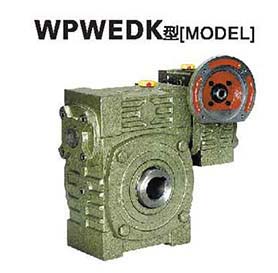 WPWEDK雙級(jí)萬(wàn)能減速機(jī)外形安裝尺寸