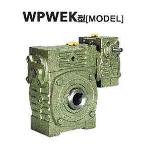 WPWEK雙級(jí)萬(wàn)能減速機(jī)外形安裝尺寸